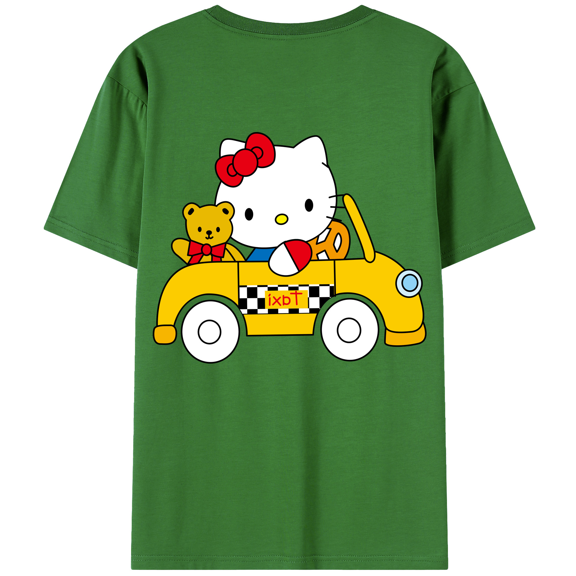 （画像用） Hello Kitty ハローキティ レディース半袖Tシャツ(バックプリント)